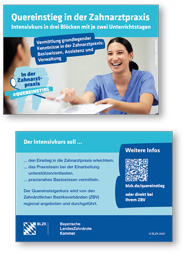 Infokarte: Quereinstieg in der Zahnarztpraxis