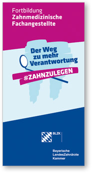 Fortbildung ZFA � <br>Der Weg zu mehr Verantwortung