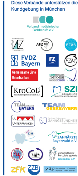 Diese Verb�nde unterst�tzen die Kundgebung in M�nchen